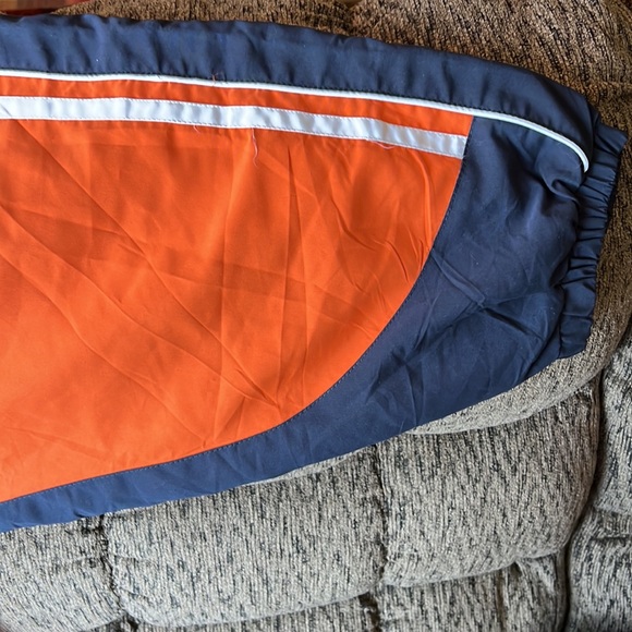 Nfl size 8xl big navy orange and white light jacket - Picture 3 of 4